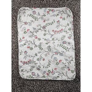 Simply Shabby Chic Floral Quilted Pillow Sham Rachel Ashwell Cottagecore